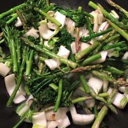 groente in wok
